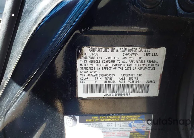 JNKAY01E58M606565: 43369320