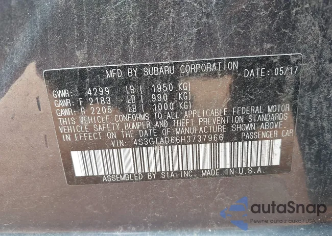 4S3GTAD66H3737966: 43371026