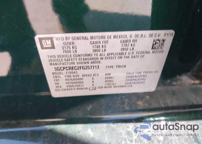 3GCPCREC2FG257713: 43371194