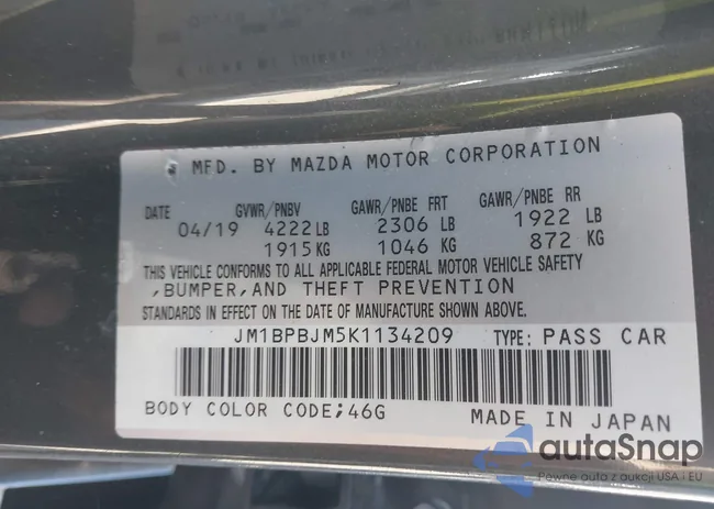 JM1BPBJM5K1134209: 43370467