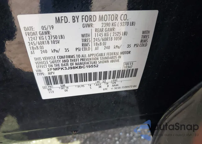 2FMPK3J98KBC19552: 43370507