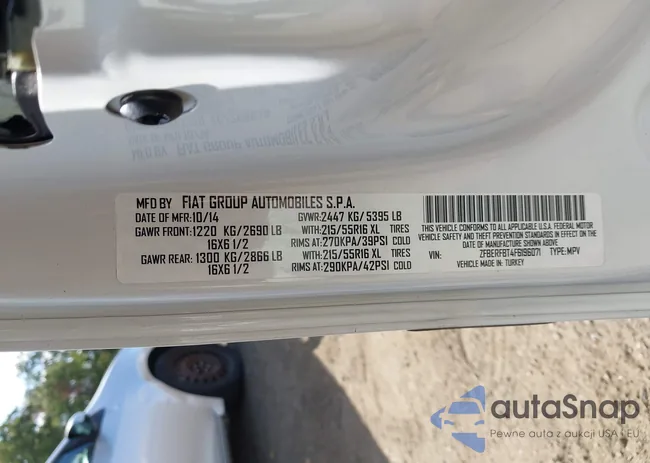 ZFBERFBT4F6196071: 43370532