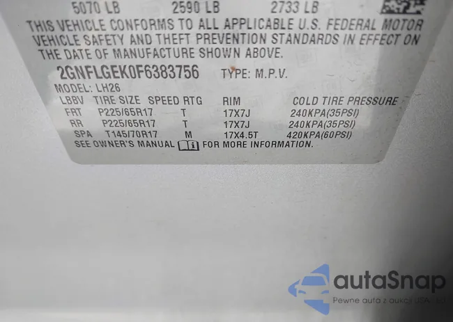 2GNFLGEK0F6383756: 43370609