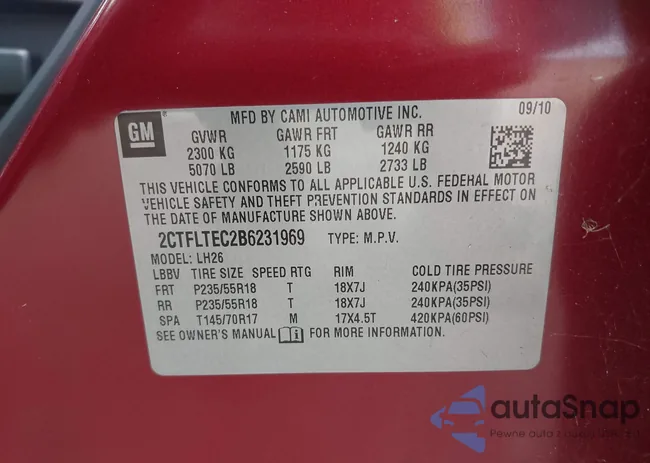 2CTFLTEC2B6231969: 43371968