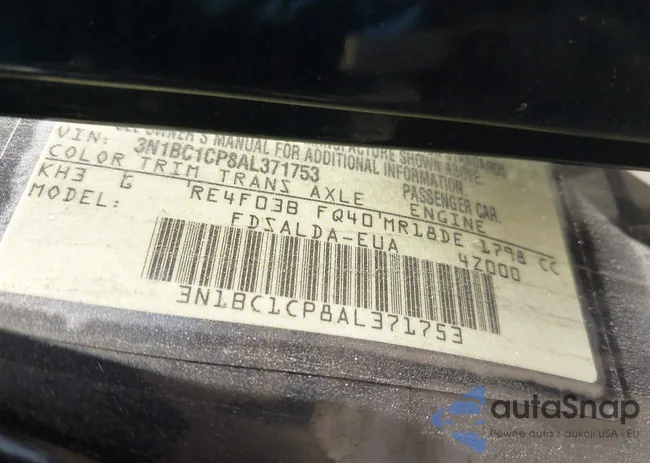 3N1BC1CP8AL371753: 43372741