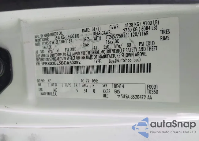 1FBSS3BL5BDA60092: 43372806