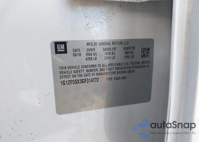 1G1ZF5SX3GF314772: 43372865