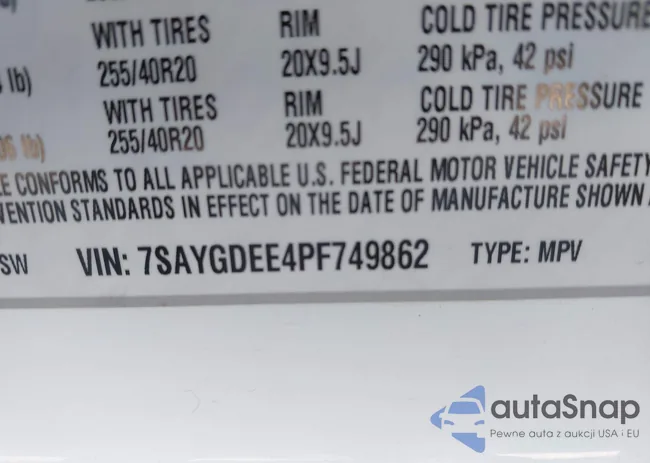 7SAYGDEE4PF749862: 43372965