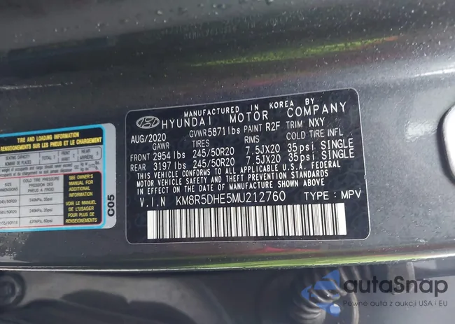 KM8R5DHE5MU212760: 43373056