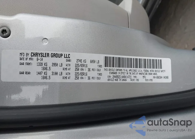 2A4RR2D14AR414721: 43373204