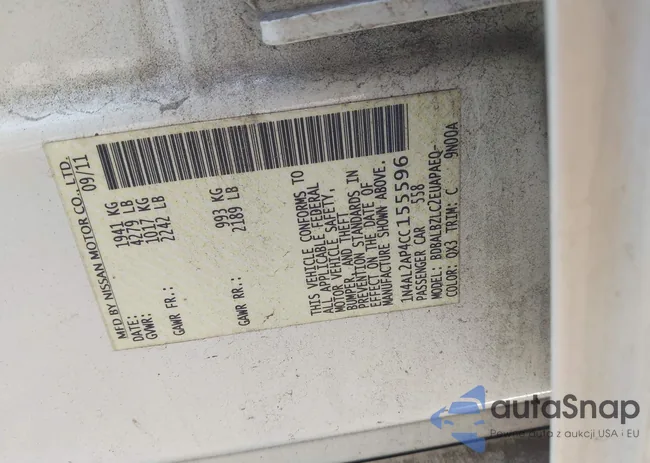 1N4AL2AP4CC155596: 43373922