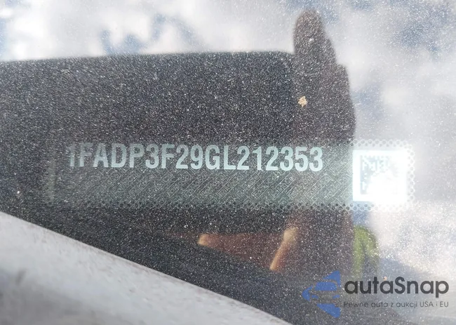 1FADP3F29GL212353: 43374255