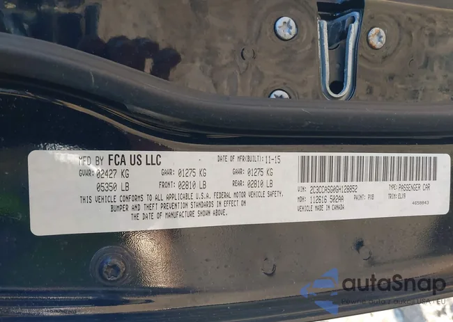 2C3CCASG0GH128852: 43373268