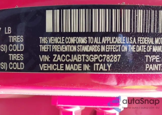 ZACCJABT3GPC78287: 43373338