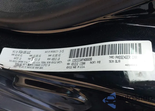 1C3CCCCG0FN686698: 43373358