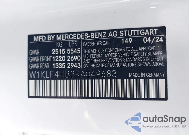 W1KLF4HB3RA049683: 43373438