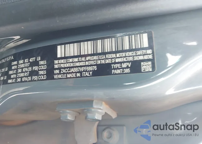 ZACCJABB7HPF68976: 43373622