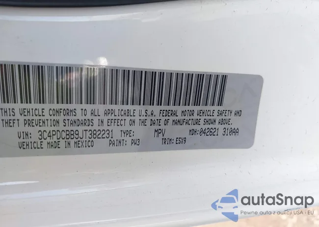 3C4PDCBB9JT382231: 43374668