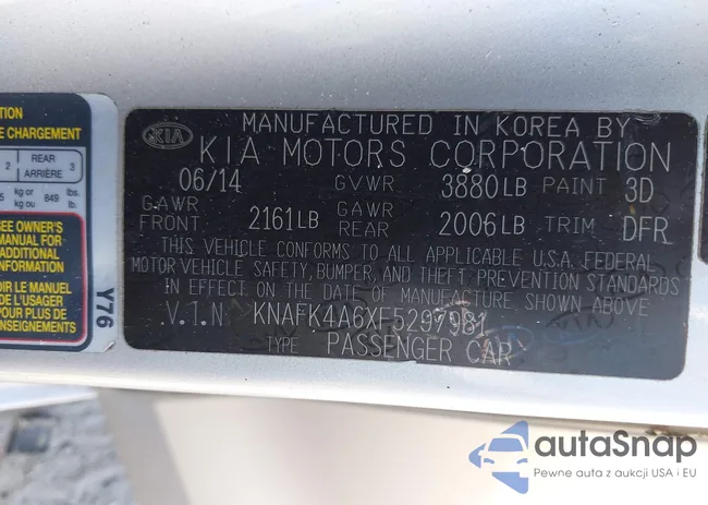 KNAFK4A6XF5297981: 43374896