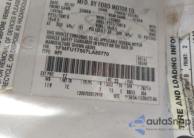 1FMFU17507LA55770: 43375120