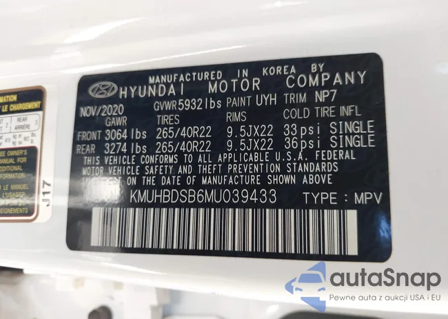 KMUHBDSB6MU039433: 43375211