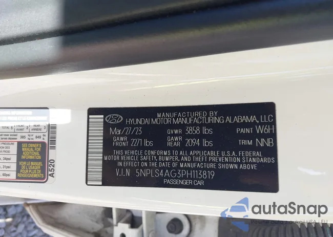 5NPLS4AG3PH113819: 43375242