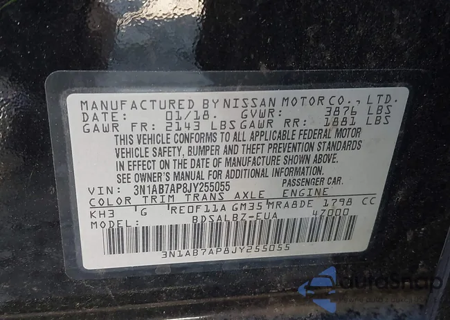 3N1AB7AP8JY255055: 43374267