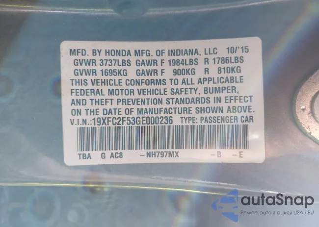 19XFC2F53GE000236: 43374291