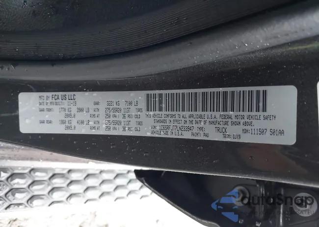 1C6SRFJT7LN233947: 43374334