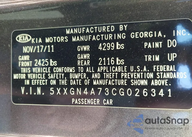 5XXGN4A73CG026341: 43374459