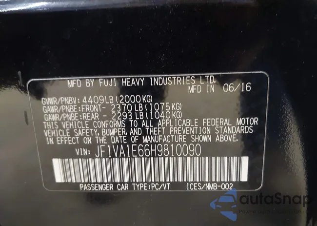JF1VA1E66H9810090: 43375896