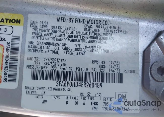 3FA6P0HD4ER260489: 43376045