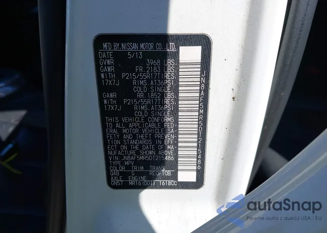 JN8AF5MR5DT215486: 43376208