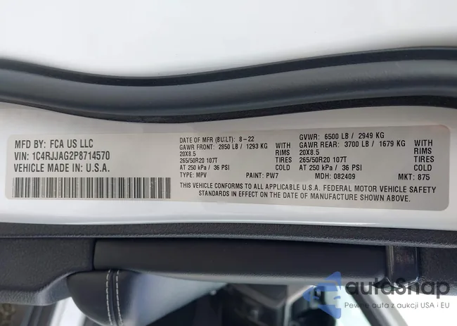 1C4RJJAG2P8714570: 43376240