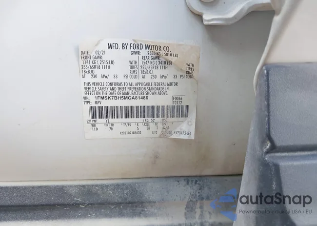 1FMSK7BH5MGA81486: 43375334