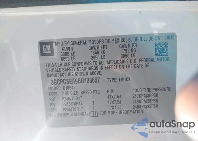 3GCPCSEA9BG133857: 43375548