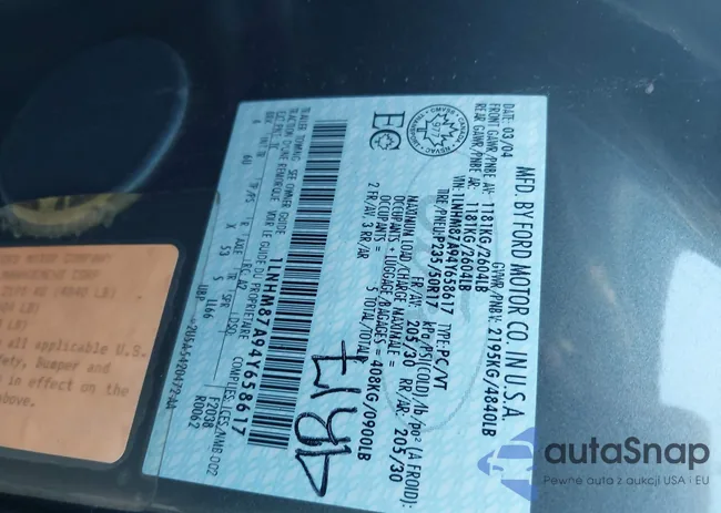 1LNHM87A94Y658617: 43375570