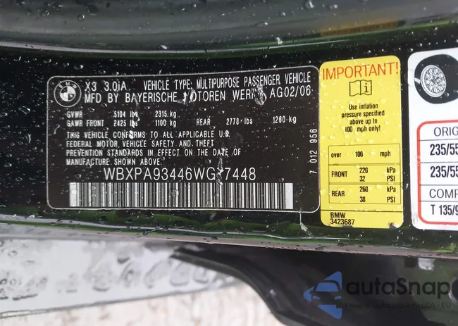 WBXPA93446WG77448: 43375603