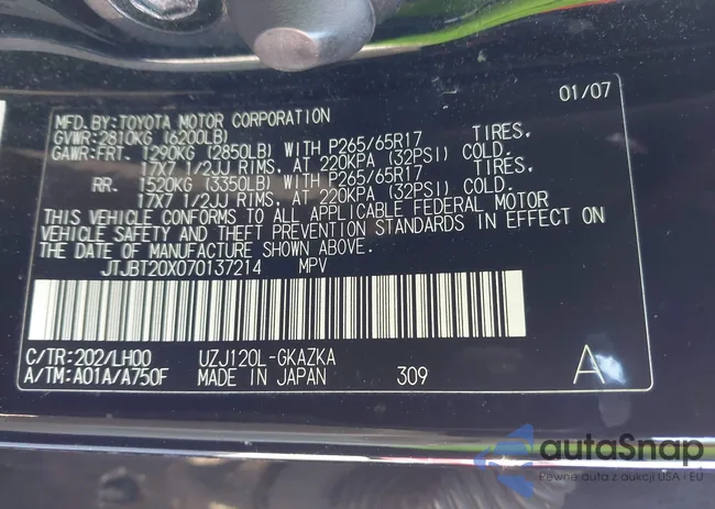 JTJBT20X070137214: 43375618