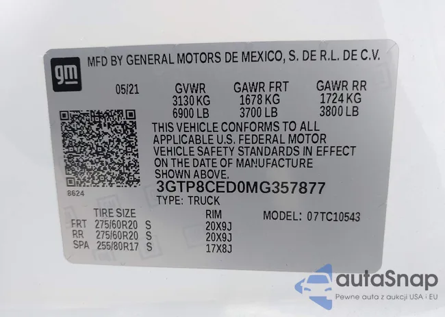 3GTP8CED0MG357877: 43376799