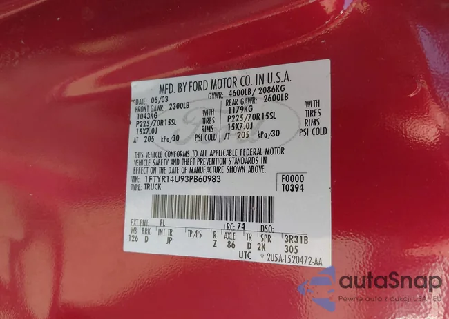 1FTYR14U93PB60983: 43376852