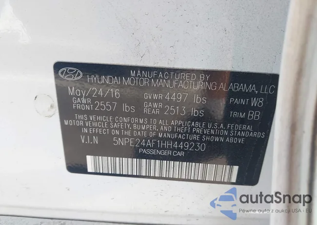 5NPE24AF1HH449230: 43376998