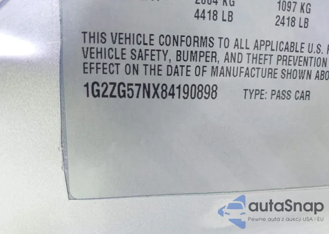 1G2ZM587074136985: 43377216