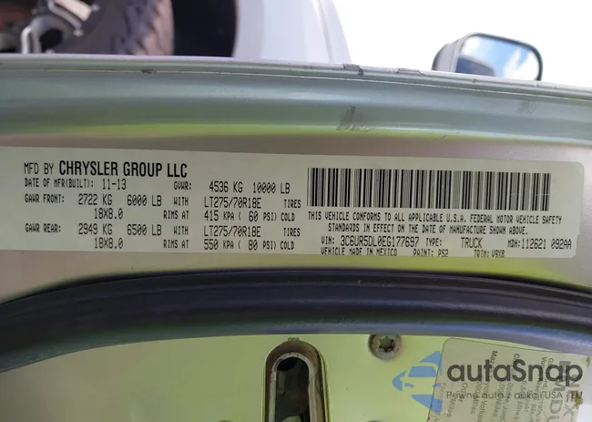 3C6UR5DL0EG177697: 43376268