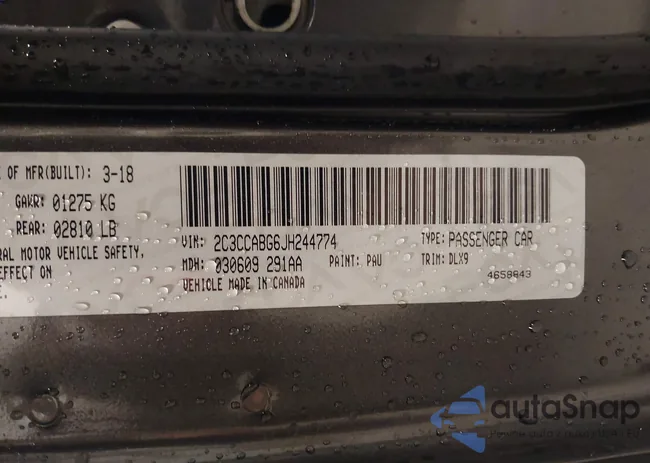 2C3CCABG6JH244774: 43376392
