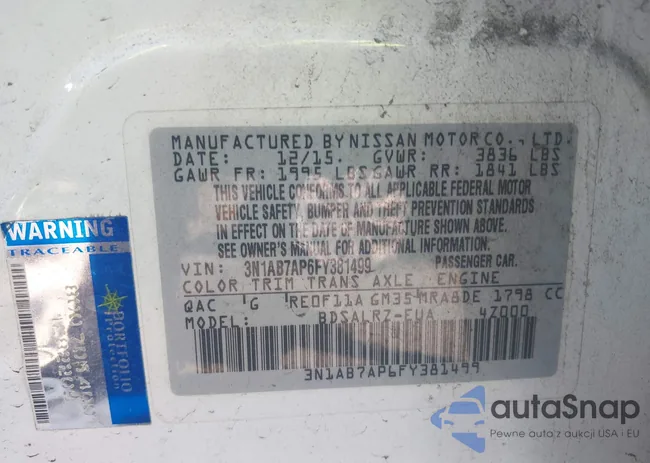 3N1AB7AP6FY381499: 43377890