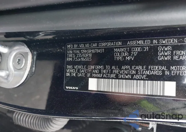 YV4L12RK6R1878451: 43378051