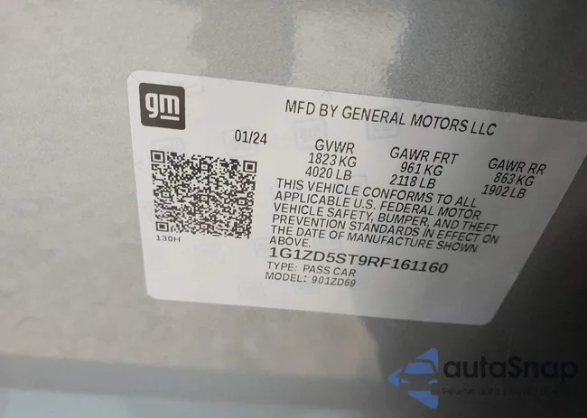 1G1ZD5ST9RF161160: 43377458