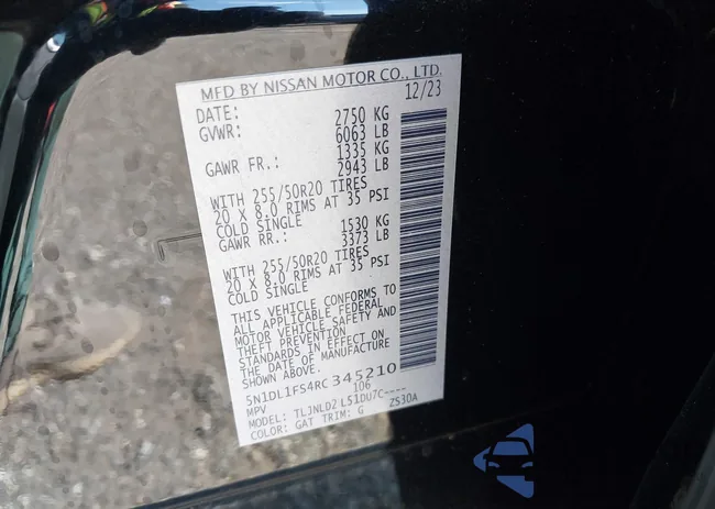 5N1DL1FS4RC345210: 43377531