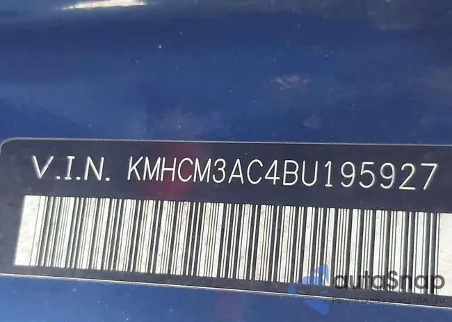 KMHCM3AC4BU195927: 43377618